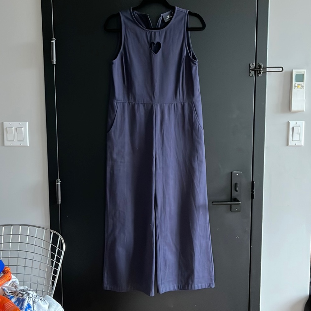 Lazy Oaf Navy Heart Jumpsuit